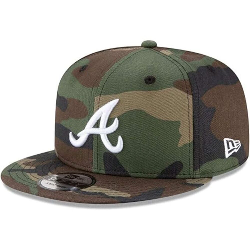 New Era 9Fifty MLB Atlanta Braves WDC Snapback 950 Cap - Adjustable - Camouflage